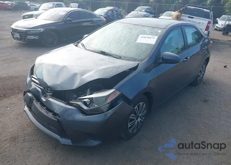 2015 Toyota Corolla L из США, поврежденный, VIN 2T1BURHE0FC390081